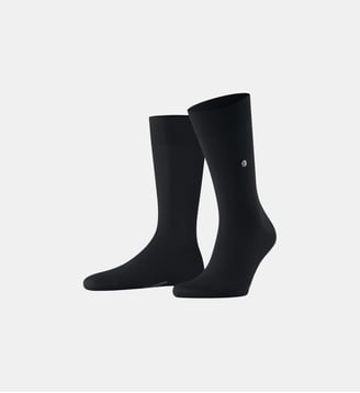 Chaussettes Lord Coton (biologique) Opaque - Burlington - Noir