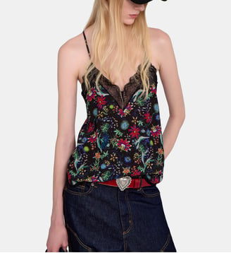 Caraco Christy - Zadig&Voltaire - Bleu encre