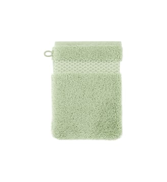 Gant de toilette  en coton modal - Yves Delorme - Amande