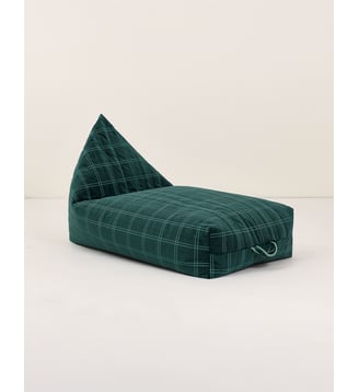 Pouf long - taille enfant - Oasis Eco-velours Nobodinoz
