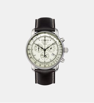 Montre 100 Ans Blanc Z-8680-3 - Zeppelin - Argenté