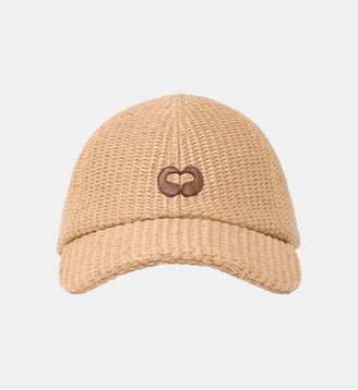 Casquette effet matiere naturelle - Maje - Beige