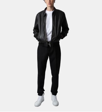 Blouson Mate Cuir - Zadig&Voltaire - Noir