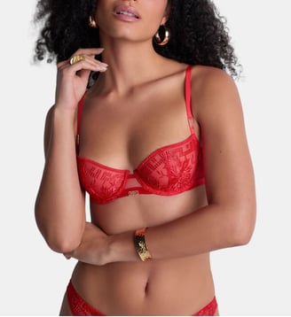 Soutien gorge Corbeille avec armatures - Aubade - Rouge