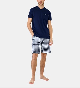 Pyjashort en jersey de coton léger - Star Arthur