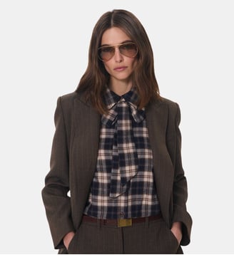 Chemise Carla - Tara Jarmon - Marron