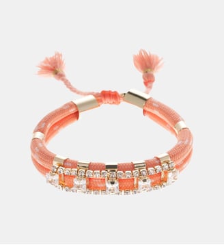 Bracelet réglable coloré IAGO - Hipanema - Corail