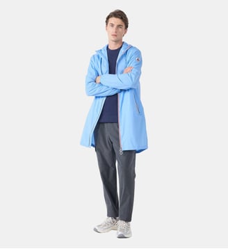 Imperméable long Skye - Jott - Bleu cristal