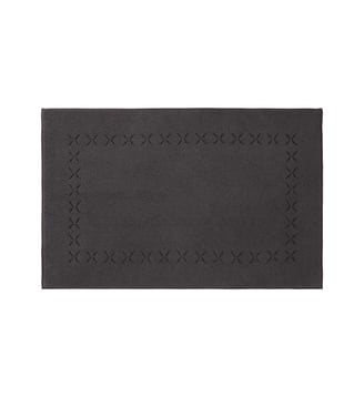 Tapis de bain  en coton - Yves Delorme - Gris