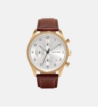 Montre Lucas Blanc XK4393AW\13 - Louis Pion - Doré