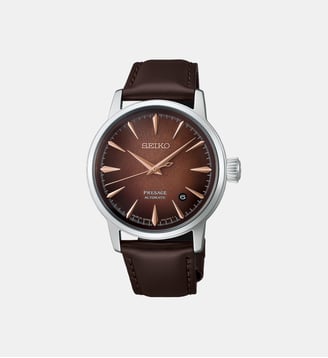 Montre automatique Presage Chocolat HCB003J1 - Seiko - Argenté