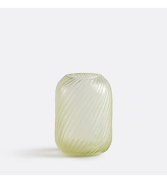 Vase en verre strié H13 cm La Redoute Interieurs