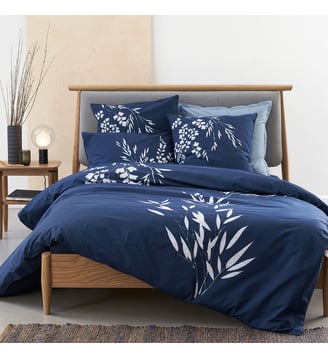 Housse de couette percale de coton Izumi La Redoute Interieurs