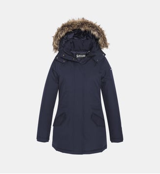 Parka à capuche - Schott - Marine