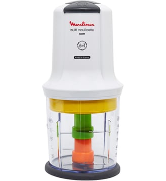 Hachoir MULTI-MOULINETTE 6 en 1 AT723110 - Moulinex - Blanc