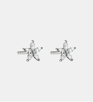 Clous d’oreilles fleur avec zirconia blanc - Thomas Sabo - Argent