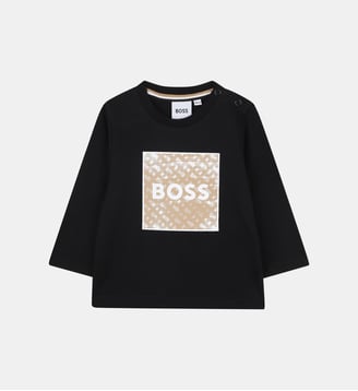 T-shirts à manches longues - BOSS Kidswear - Black