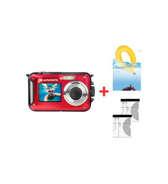 Appareil photo Compact PACK REALISHOT WATERPROOF WP8000 Ro - Agphaphoto - Standard