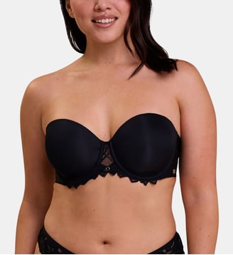 Soutien-gorge bandeau Arum Prima - Sans Complexe - Noir