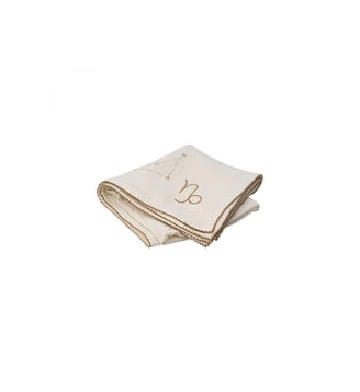 Baby Blanket - Zodiac - Capricorn - Fabelab - Beige