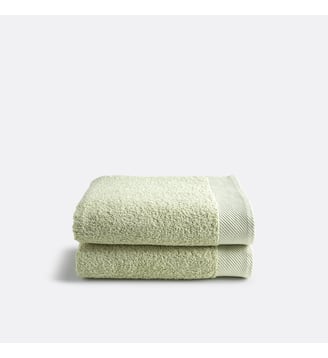 Lot 2 serviettes éponge 500 g/m2 La Redoute Interieurs