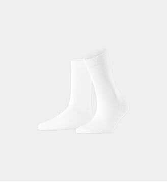 Chaussettes Family Coton - Falke - Blanc intense