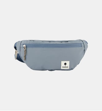 Sac banane tissu CAMBIUM - Faguo - Bleu grisé