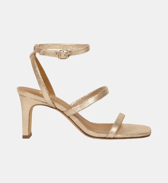 Sandales à Talon Casey Cuir Lamé Bobbies