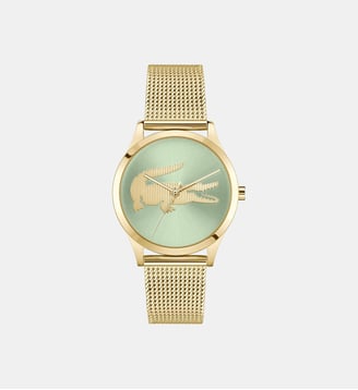 Montre Crocodelle Vert 2001417 - Lacoste - Doré