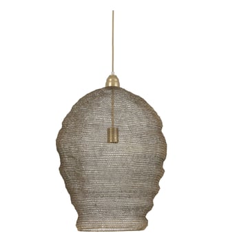 Suspension NIKKI métal bronze H60 x Ø45 cm - Light & Living - Cuivre