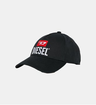 Casquette de baseball avec logo D Diesel - Diesel Kids - Noir
