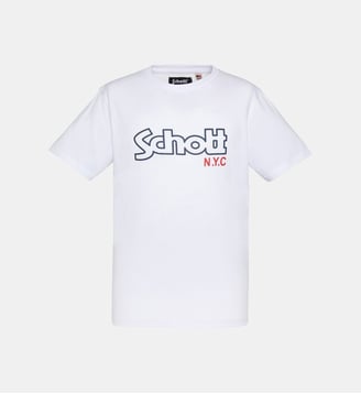 T-shirt imprimé Schott NYC® - Schott - Blanc