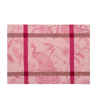 Set de table À l'orangerie - Le Jacquard Francais - Blanc