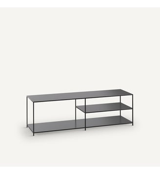 Meuble TV enfilade métal acier Romy - AM.PM - Noir