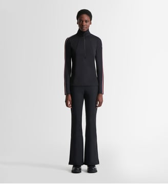 Sous pull stellia col montant coupe ajustée - Fusalp - Noir
