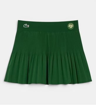 Jupe Tennis plissée Édition Roland-Garros - Lacoste - Vert