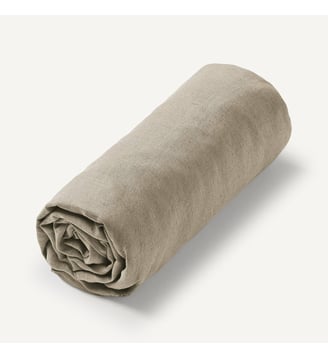 Drap-housse lin lavé AM.PM