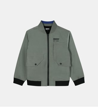 Blouson avec fermeture zippée - DKNY - Bordeaux