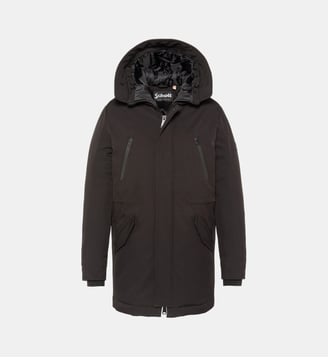 Parka à capuche - Schott - Noir