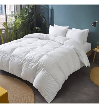Couette CHAUDE Sensation Duvet - Coton - Louisette Wake Me Green