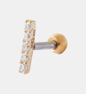 Piercing stud hélix/tragus barre de zirconium Balaboosté