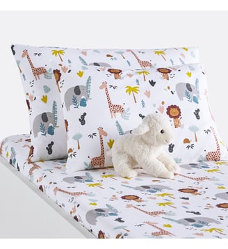 Taie d'oreiller bébé coton biologique - La Redoute Interieurs - Multicolore