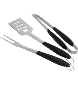 Ustensile plancha Kit 3 ustensiles inox  AGR02 - Le Marquier - Standard