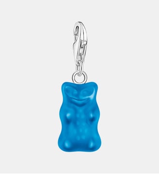 Charm Ours d'or Bleu - Thomas Sabo - Argent