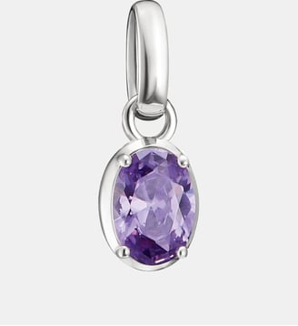 Pendentif Charm pierre de naissance Fevrier Connect - Thomas Sabo - Argent