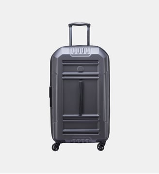 Valise rigide extensible 4R 73 cm - Delsey Paris - Gris foncé