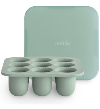 Mini moule à congeler - Mushie - Vert d'eau