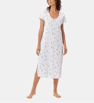 Chemise de nuit longue en coton DAISY 211 Lingerie Le Chat