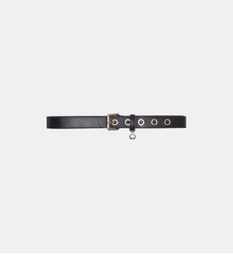 Ceinture en cuir à boucle Miss M - Maje - Noir