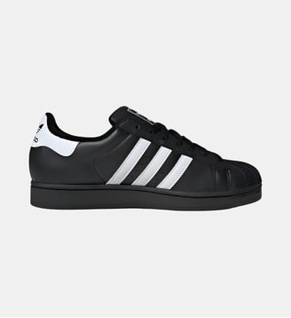 Baskets basses Superstar II à lacets  - Adidas Originals - Noir et blanc